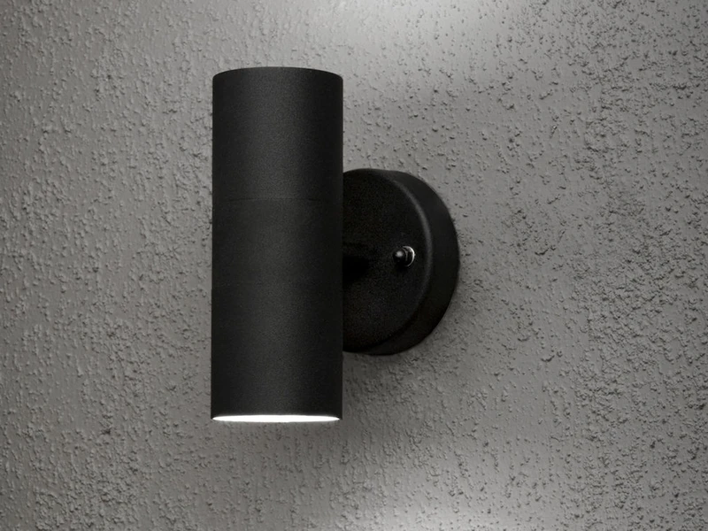 Konstsmide Moderne Up-Down Außenwandleuchte MODENA, Höhe 17cm, Schwarz 3 Konstsmide Moderne Up-Down Außenwandleuchte MODENA, Höhe 17cm, Schwarz