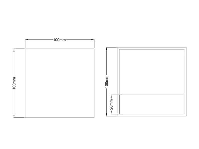 Trio Leuchten Moderne Up & Down LED Wandleuchte LOUIS Schwarz Matt/ Gold, 10x10x10cm 7 Trio Leuchten Moderne Up & Down LED Wandleuchte LOUIS Schwarz Matt/ Gold, 10x10x10cm – Bild 5