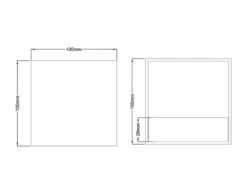 Trio Leuchten Moderne Up & Down LED Wandleuchte LOUIS Weiß Matt, 10x10x10cm -Bestes Beleuchtungs Geschäft moderne up down led wandleuchte louis weiss matt 1 4