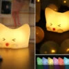 Niermann Nachtlicht CATTY CAT, Per USB Aufladbar, Dimmbar, 7 Lichtfarben, Mit Soundeffekt -Bestes Beleuchtungs Geschäft nachtlicht catty cat per usb aufladbar dimmbar 7 l