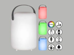 FHL Easy Outdoor Akku Tischlampe ORNO Ohne Kabel Mit Fernbedienung & RGB, Höhe 20cm 11 FHL Easy Outdoor Akku Tischlampe ORNO Ohne Kabel Mit Fernbedienung & RGB, Höhe 20cm -Bestes Beleuchtungs Geschäft outdoor akku tischlampe orno ohne kabel mit fernbe 3