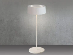 Lutec Outdoor LED Akku Tischleuchte COCKTAIL Weiß, Dimmbar Höhe 29,5cm -Bestes Beleuchtungs Geschäft outdoor led akku tischleuchte cocktail weiss dimmb 2