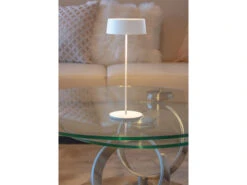 Lutec Outdoor LED Akku Tischleuchte COCKTAIL Weiß, Dimmbar Höhe 29,5cm -Bestes Beleuchtungs Geschäft outdoor led akku tischleuchte cocktail weiss dimmb 4