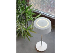 Lutec Outdoor LED Akku Tischleuchte COCKTAIL Weiß, Dimmbar Höhe 29,5cm -Bestes Beleuchtungs Geschäft outdoor led akku tischleuchte cocktail weiss dimmb 6