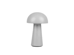 Reality Leuchten Outdoor LED Akku Tischleuchte LENNON Mit Touch Dimmer, Grau Höhe 21cm -Bestes Beleuchtungs Geschäft outdoor led akku tischleuchte lennon mit touch dim 6