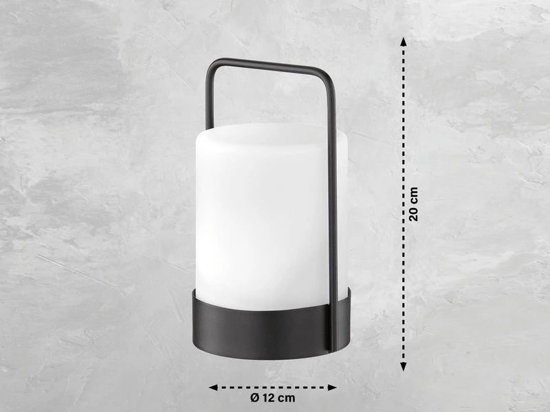 FHL Easy Outdoor Solar Tischleuchte CASOLI Mit Fernbedienung & RGB LED - 20cm 5 FHL Easy Outdoor Solar Tischleuchte CASOLI Mit Fernbedienung & RGB LED - 20cm – Bild 3