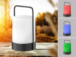 FHL Easy Outdoor Solar Tischleuchte CASOLI Mit Fernbedienung & RGB LED - 20cm