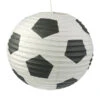 Niermann Papier Lampenschirm Für Fussball-Fans Papier Lampe Mit Fussball Motiv Ø 40 Cm