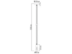 Globo Pendelleuchte ULLEU 1-flammig Mit Hanfseil Abhängung 160cm -Bestes Beleuchtungs Geschäft pendelleuchte ulleu 1 flammig mit hanfseil abhaeng 2