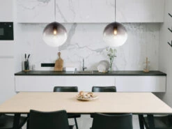 Globo Pendelleuchte VARUS Mit Glaskugel Aus Rauchglas, Ø 30cm -Bestes Beleuchtungs Geschäft pendelleuchte varus mit glaskugel aus rauchglas 30 4