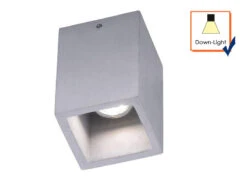 Trio Leuchten Rechteckige Vintage Deckenleuchte CUBE Aus Beton Down Light 15x10cm -Bestes Beleuchtungs Geschäft rechteckige vintage deckenleuchte cube aus beton d 3