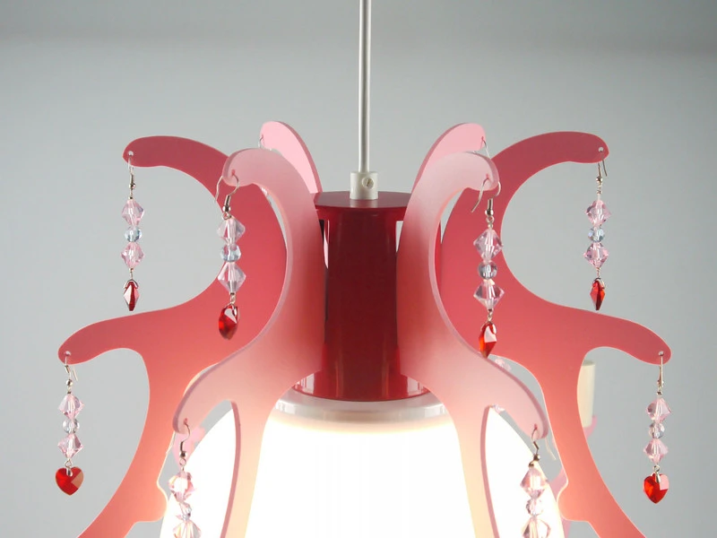 Niermann Romantische Kinderzimmerleuchte Als Kronleuchter Lüster Pendelleuchte ROSATA 7 Niermann Romantische Kinderzimmerleuchte Als Kronleuchter Lüster Pendelleuchte ROSATA – Bild 5