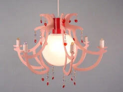 Niermann Romantische LED Kinderzimmerleuchte Als Kronleuchter Lüster Pendelleuchte