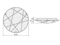 Trio Leuchten Runde Deckenschale SANDRINA Glaslampenschirm Streifendesign Ø 30 Cm 12 Trio Leuchten Runde Deckenschale SANDRINA Glaslampenschirm Streifendesign Ø 30 Cm -Bestes Beleuchtungs Geschäft runde deckenschale sandrina glaslampenschirm strei 4
