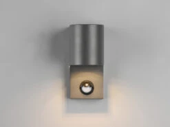 MeineWunschleuchte Runde LED Außenwandleuchte Downlight Mit Bewegungsmelder, Anthrazit -Bestes Beleuchtungs Geschäft runde led aussenwandleuchte downlight mit bewegung 4