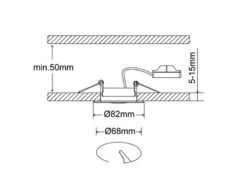 Trio Leuchten Runde LED Einbaustrahler RILA Decke 3er Set Spot Schwenkbar Weiß Matt 5 Watt -Bestes Beleuchtungs Geschäft runde led einbaustrahler rila decke 3er set spot s 4