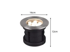 Trio Leuchten Runder Bodeneinbauspot BELAJA Edelstahl Ø 16cm IP65 - Bodenstrahler Für Einfahrt 15 Trio Leuchten Runder Bodeneinbauspot BELAJA Edelstahl Ø 16cm IP65 - Bodenstrahler Für Einfahrt -Bestes Beleuchtungs Geschäft runder bodeneinbauspot belaja edelstahl 16cm ip65 1 3