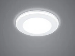 Trio Leuchten Runder LED Deckeneinbaustrahler AURA Weiß Matt Ø 8,2cm -Bestes Beleuchtungs Geschäft runder led deckeneinbaustrahler aura weiss matt 82 2