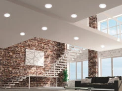 Trio Leuchten Runder LED Deckeneinbaustrahler AURA Weiß Matt Ø 8,2cm -Bestes Beleuchtungs Geschäft runder led deckeneinbaustrahler aura weiss matt 82 4