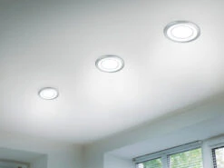 Trio Leuchten Runder LED Deckeneinbaustrahler CORE In Silber Chromfarben Ø 14,8cm -Bestes Beleuchtungs Geschäft runder led deckeneinbaustrahler core in silber chr 4