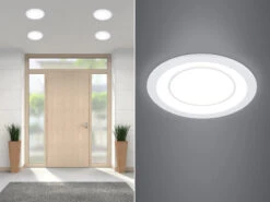 Trio Leuchten Runder LED Deckeneinbaustrahler CORE In Weiß Matt Ø 14,8cm
