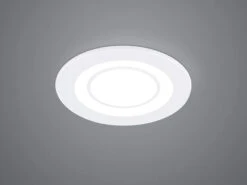 Trio Leuchten Runder LED Deckeneinbaustrahler CORE In Weiß Matt Ø 8,2cm -Bestes Beleuchtungs Geschäft runder led deckeneinbaustrahler core in weiss matt 2