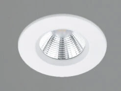 Trio Leuchten Runder LED Deckeneinbaustrahler ZENIA Dimmbar In Weiß, IP65 -Bestes Beleuchtungs Geschäft runder led deckeneinbaustrahler zenia dimmbar in w 2