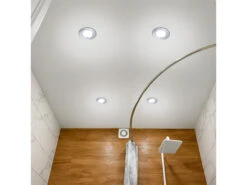 Trio Leuchten Runder LED Einbaustrahler Decke 4er Set Dimmbar In Silber Matt, IP65 -Bestes Beleuchtungs Geschäft runder led einbaustrahler decke 4er set dimmbar in 14