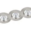 Trio Leuchten Runder LED Einbaustrahler ZAGROS 3er Set Dimmbar In Silber Matt, IP65 -Bestes Beleuchtungs Geschäft runder led einbaustrahler zagros 3er set dimmbar i