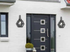 QUINTIESSE Rustikale Außenwand Laterne HEATH Hängend Sechseckig, Schwarz Höhe 42cm 14 QUINTIESSE Rustikale Außenwand Laterne HEATH Hängend Sechseckig, Schwarz Höhe 42cm -Bestes Beleuchtungs Geschäft rustikale aussenwand laterne heath haengend sechse 4