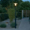 Konstsmide Schwarze Gartenlaterne NOVA Mit Reflektorgitter, GU10, Aluminium, IP44