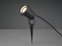 Trio Leuchten Schwenkbarer LED Garten Baumstrahler Mit Erdspieß & 5m Anschlusskabel Ø 9,2cm -Bestes Beleuchtungs Geschäft schwenkbarer led garten baumstrahler mit erdspiess 2