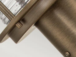 KICHLER Sockel Laterne ASHLAND BAY Im Industriedesign, Bronze Höhe 47cm -Bestes Beleuchtungs Geschäft sockel laterne ashland bay im industriedesign bron 7