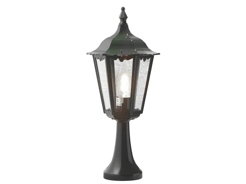 Konstsmide Sockelleuchte FIRENZE Landhausstil, Aluminium Grün, Höhe 55cm 4 Konstsmide Sockelleuchte FIRENZE Landhausstil, Aluminium Grün, Höhe 55cm – Bild 2