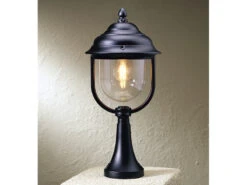 Konstsmide Sockelleuchte PARMA Laterne Außen Im Landhausstil, Schwarz, Höhe 54cm -Bestes Beleuchtungs Geschäft sockelleuchte parma laterne aussen im landhausstil 13