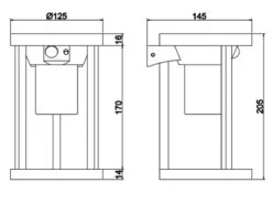 Trio Leuchten Solar Außenwandleuchte CARMO Mit Bewegungsmelder & Dauerlicht, H. 20cm -Bestes Beleuchtungs Geschäft solar aussenwandleuchte carmo mit bewegungsmelder 1 8