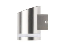 Smartwares Solar Außenwandleuchte Edelstahl, Höhe Ca. 13 Cm, Dämmerungssensor -Bestes Beleuchtungs Geschäft solar aussenwandleuchte edelstahl hoehe ca 13 cm d 9