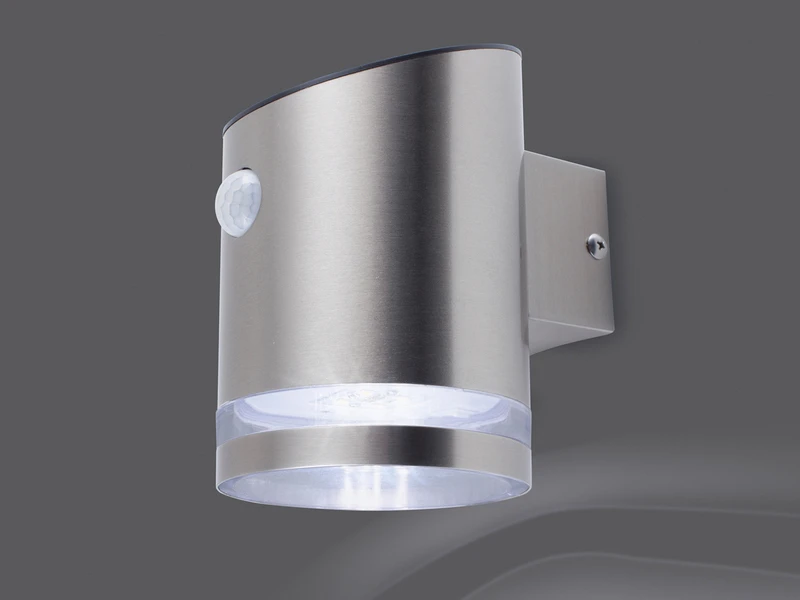 MeineWunschleuchte Solar LED Außenleuchten 2er SET, IP44 Bewegungsmelder, Edelstahl, Downlight 6 MeineWunschleuchte Solar LED Außenleuchten 2er SET, IP44 Bewegungsmelder, Edelstahl, Downlight – Bild 4