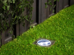 Ranex Solar LED Bodeneinbaustrahler 4er SET Für Außen, Edelstahl 4-eckig 10x10cm, IP67 -Bestes Beleuchtungs Geschäft solar led bodeneinbaustrahler 4er set fuer aussen 1 6