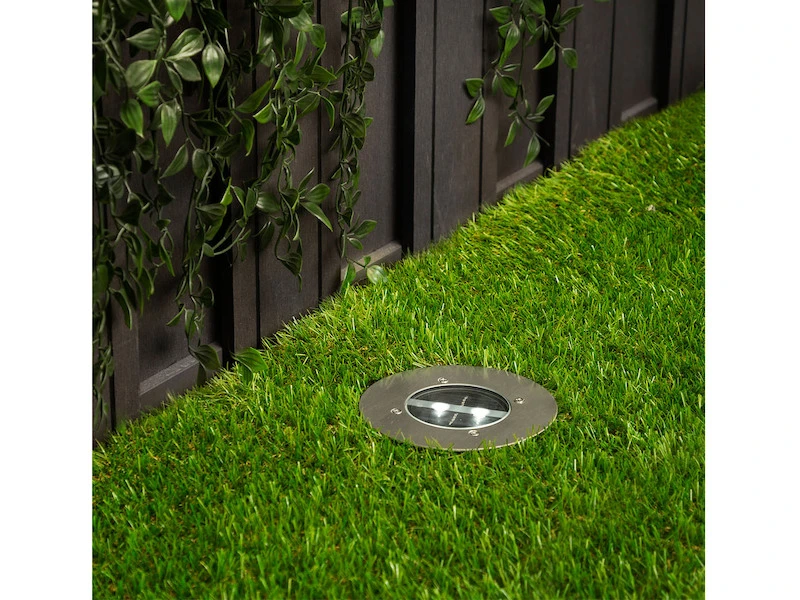 Ranex Solar LED Bodeneinbaustrahler 6er SET Für Außen, Edelstahl Rund Ø14cm IP67 11 Ranex Solar LED Bodeneinbaustrahler 6er SET Für Außen, Edelstahl Rund Ø14cm IP67 – Bild 9