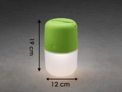 Konstsmide Solar LED Leuchte ASSISI Mit 3-Stufen Dimmer & USB-Kabel, IP44, Grün -Bestes Beleuchtungs Geschäft solar led leuchte assisi mit 3 stufen dimmer usb k 2