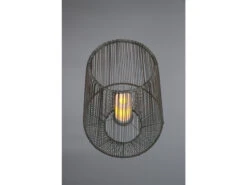 Reality Leuchten Solar LED Tischleuchte MINEROS Braun Kerzen Flackern Ø37cm Höhe 51cm -Bestes Beleuchtungs Geschäft solar led tischleuchte mineros braun kerzen flacke 4