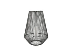 Reality Leuchten Solar LED Tischleuchte MINEROS Braun Kerzen Flackern Ø37cm Höhe 51cm -Bestes Beleuchtungs Geschäft solar led tischleuchte mineros braun kerzen flacke 6