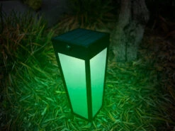 Lutec Solar LED Wegeleuchte DIAS 48cm, Bewegungsmelder & RGB Farbwechsel -Bestes Beleuchtungs Geschäft solar led wegeleuchte dias 48cm bewegungsmelder rg 6