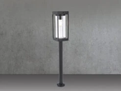 Lutec Solar LED Wegeleuchte FLAIR Mit Spieß, Dämmerungssensor Höhe 76cm -Bestes Beleuchtungs Geschäft solar led wegeleuchte flair mit spiess daemmerungs 2