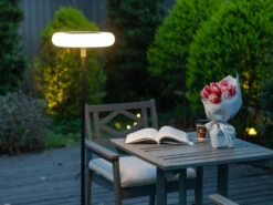 Lutec Solar Stehleuchte POPS Höhenverstellbar, Auch Per USB Aufladbar, 174cm Hoch -Bestes Beleuchtungs Geschäft solar stehleuchte pops hoehenverstellbar auch per 1 6