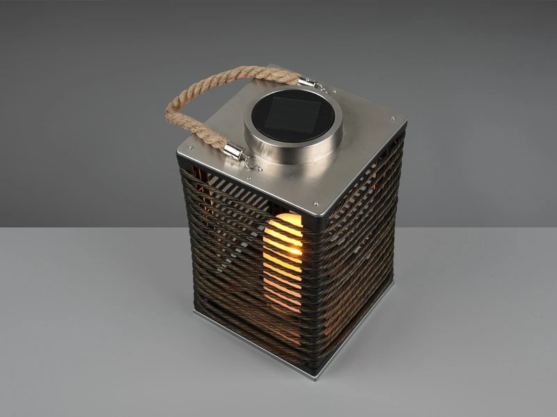 MeineWunschleuchte Solar Tischleuchten 2er Set Mit Kerzen Flackern, Höhe 28cm 9 MeineWunschleuchte Solar Tischleuchten 2er Set Mit Kerzen Flackern, Höhe 28cm – Bild 7