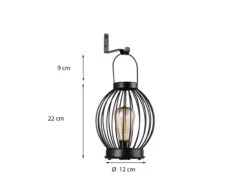 MeineWunschleuchte Solarlaterne 2er SET Metall Gitterkugel Hängend Oder Stehend, Höhe 31cm -Bestes Beleuchtungs Geschäft solarlaterne 2er set metall gitterkugel haengend o 3
