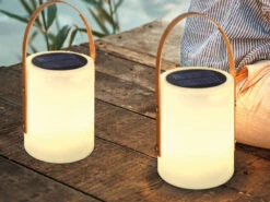 FHL Easy Solartischleuchten 2er SET Mit Farbwechsel - Outdoor Beleuchtung