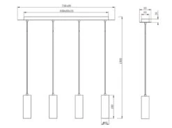 MeineWunschleuchte Spot Balkenpendel Aus Silber Mattem Metall Mit 4 Dimmbaren LEDs 13 MeineWunschleuchte Spot Balkenpendel Aus Silber Mattem Metall Mit 4 Dimmbaren LEDs -Bestes Beleuchtungs Geschäft spot balkenpendel aus silber mattem metall mit 4 d 5